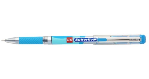 Cello Butter Flo Gel Pen Blue